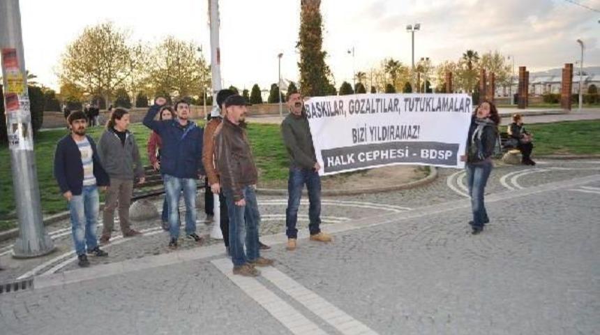 Ter&ouml;ristlerin &Ouml;l&uuml; Ele Ge&ccedil;irilmesini Protesto Eden Gruba M&uuml;dahale
