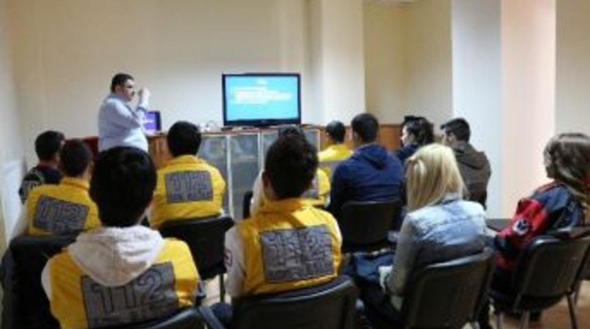 Sağlık Meslek Lisesi &Ouml;ğrencilerine Umke Eğitimi