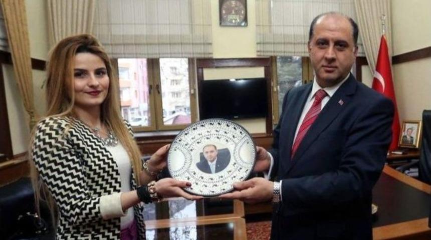 Boraboylu Kursiyerlerden Vali &Ccedil;omaktekin&rsquo;e Ziyaret