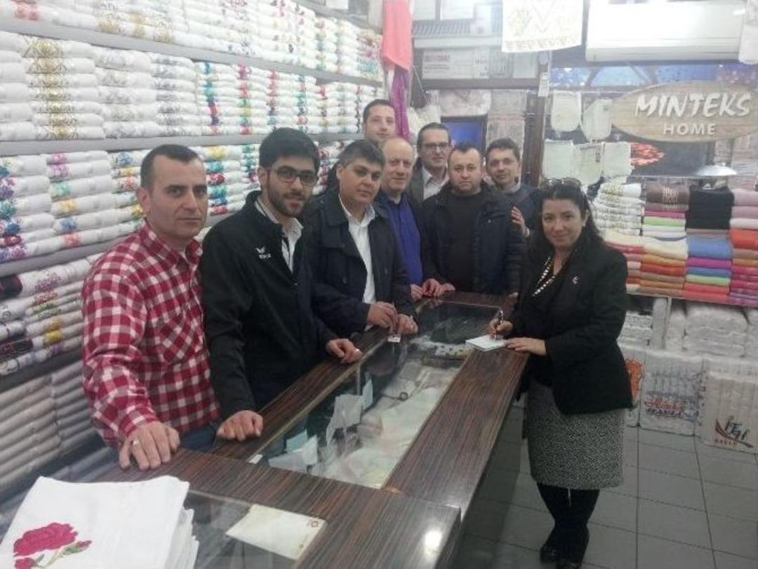 Bursa Esnafı Sorunlarını &Ccedil;akın&rsquo;a Anlattı