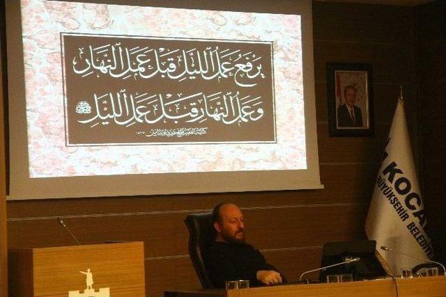 Büyükşehir Belediyesinden Hüsn-i Hat Semineri