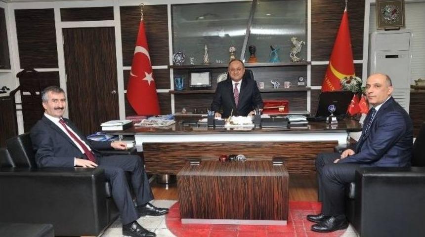 Kosgeb Başkanı Bi&ccedil;er, Başkan Babaş&rsquo;ı Ziyaret Etti