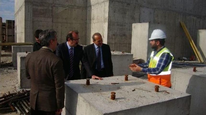 &Ccedil;orum Devlet Hastanesi İnşaatı Hızla İlerliyor