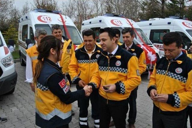 Karaman’a 6 Yeni Ambulans