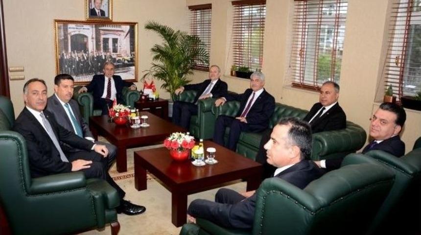 Atb Yeni Y&ouml;netimi Vali B&uuml;y&uuml;k&rsquo;&uuml; Ziyaret Etti