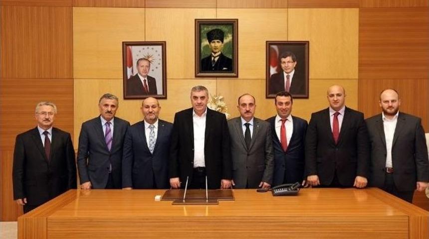 Başkanlardan Toçoğlu’na Ziyaret