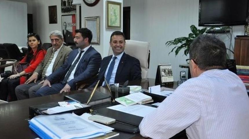 Ahmet Akın’dan Saka’ya Nezaket Ziyareti