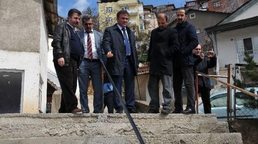 Başkan &Ccedil;imen, Karaer Mahallesi&rsquo;nde İncelemelerde Bulundu