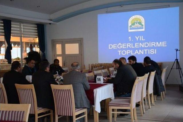 Başkan Aksoy’dan Değerlendirme Toplantısı