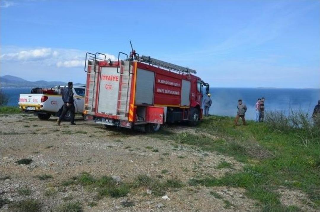 Bandırma&rsquo;da Arazi Yangını Korkuttu