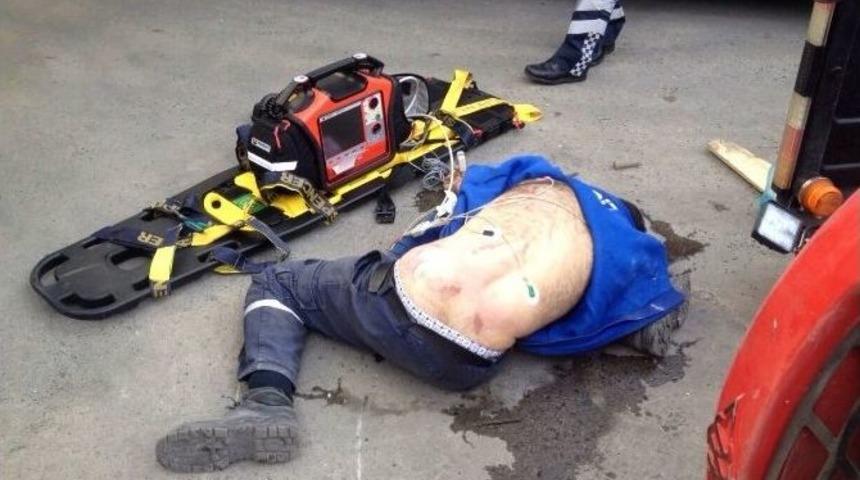 Devrilen Forkliftin Altında Kalarak Can Verdi