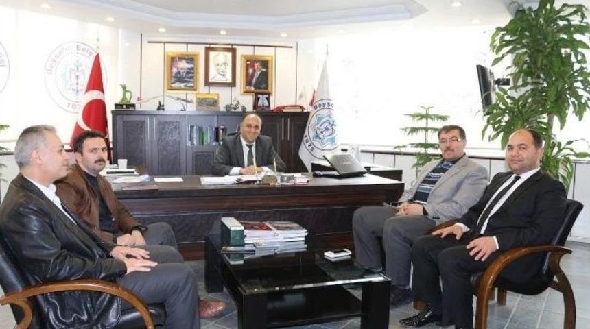 İtfaiye Daire Başkanı&rsquo;ndan &Ouml;zaltun&rsquo;a Ziyaret