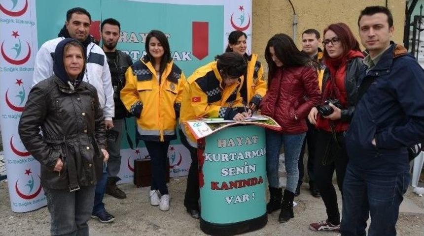 Edirne&rsquo;de G&ouml;n&uuml;ll&uuml; Kan Bağış&ccedil;ılarının İletişim Bilgileri Toplandı