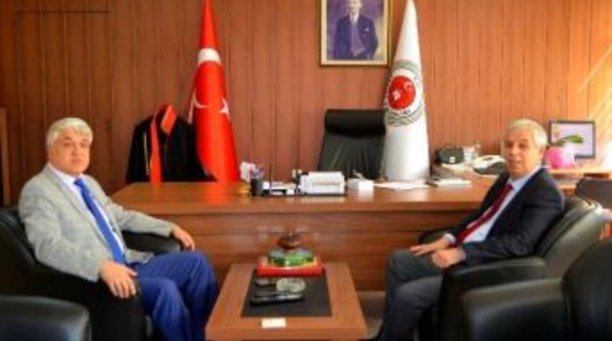 Başkan Toyran&rsquo;dan Başsavcı Yıldırım &Ouml;zg&uuml;r&rsquo;e Başsağlığı Ziyareti