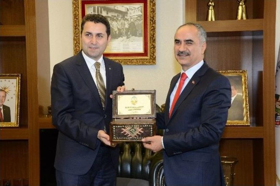 Başkan Aydın&rsquo;ın Tokat Temasları