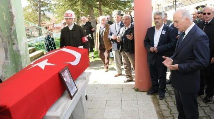 Samsun'da &Ouml;len Kore Gazisi Toprağa Verildi