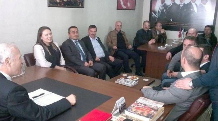 Mhp&rsquo;nin Kadın Adayından T&uuml;rk Ocaklarına Ziyaret