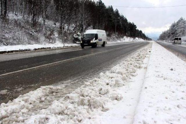 Bolu Dağı nda Kar Yağışı 1
