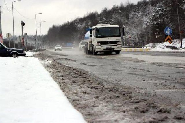 Bolu Dağı nda Kar Yağışı 3