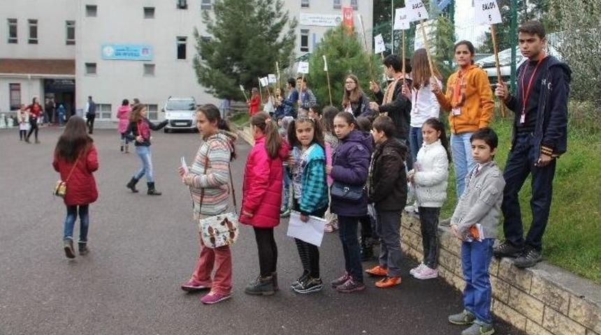 Ted Kolejinde Tam Eğitim Bursluluk Sınavına 720 &Ouml;ğrenci Katıldı