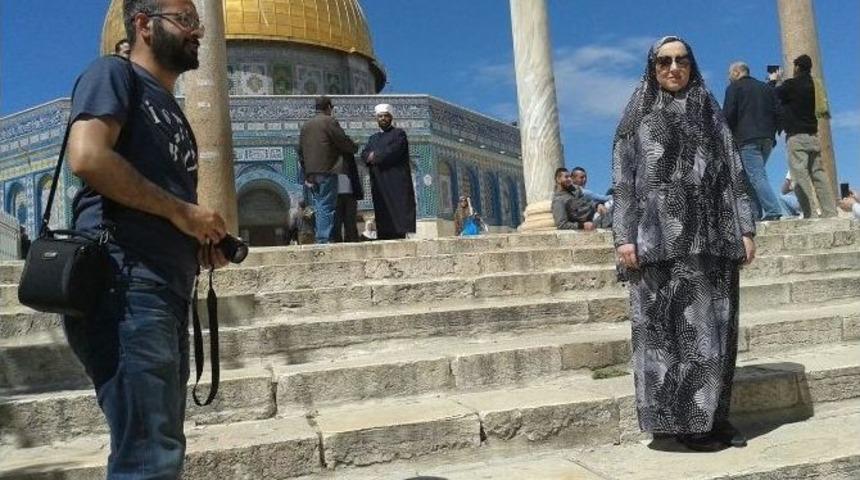 Atasoy, Mescid-i Aksa&rsquo;yı Ziyaret Etti