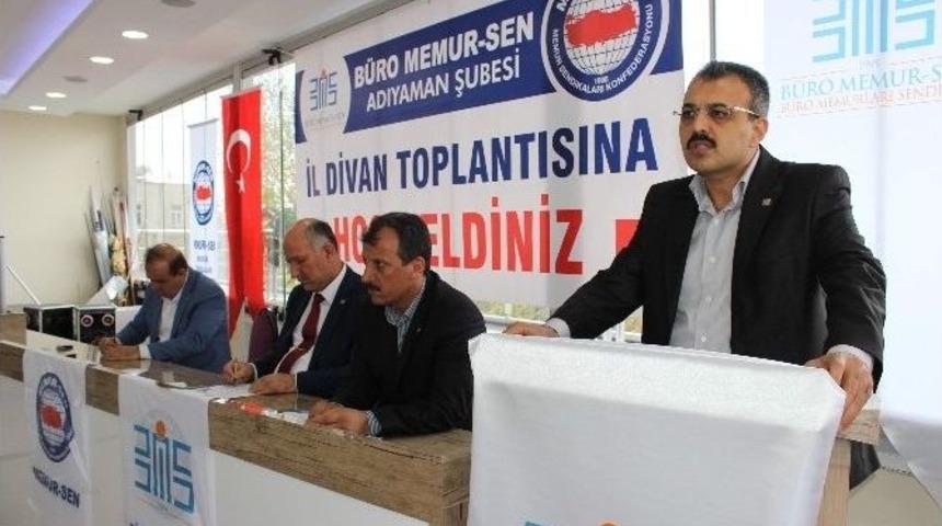 B&uuml;ro Memur-sen İl Divan Toplantısı Yapıldı