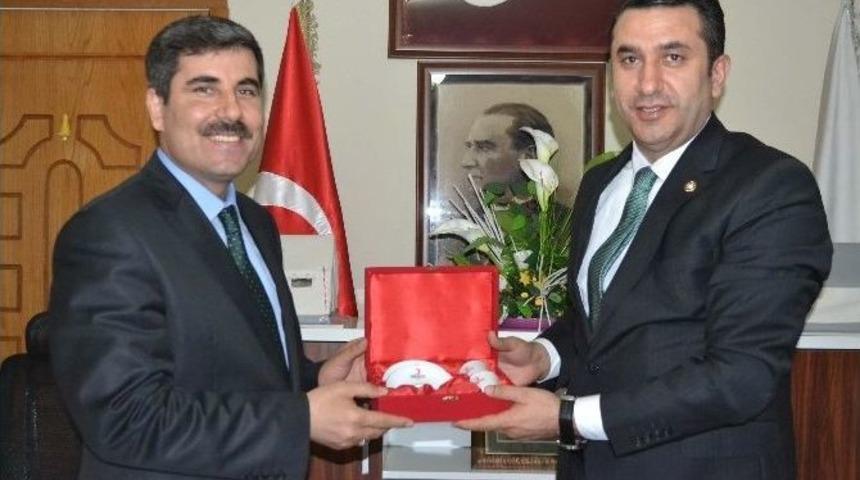 Başkan Asya&rsquo;dan Kızılay Başkanına Ziyaret