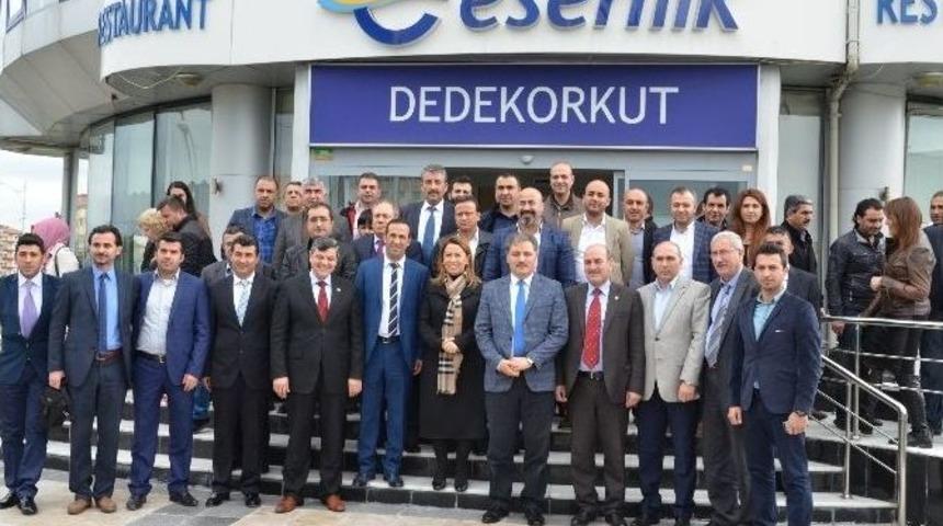 Ak Parti Genel Başkan Yardımcısı &Ccedil;alık, Mast&ouml;b İle Bir Araya Geldi