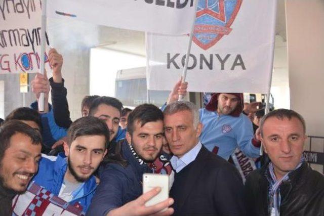 Trabzonspor Kafilesi Konya'da