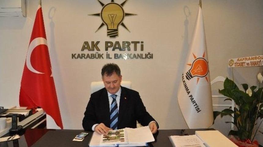 İl Başkanı Saylar: &ldquo;lafla Peynir Gemisi Y&uuml;r&uuml;mez&rdquo;