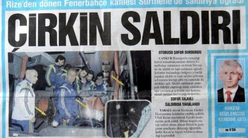 Fenerbah&ccedil;e Otob&uuml;s&uuml;ne Saldırıda T&uuml;fekle Iki El Ateş Edilmiş (2)