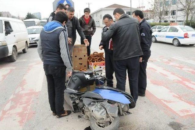 Işık İhlali Kazaya Neden Oldu: 1 Yaralı