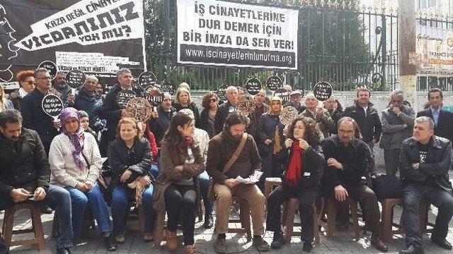 Adalet Arayan İşçi Aileleri, ‘40. Vicdan Ve Adalet Nöbeti’ni Tuttu