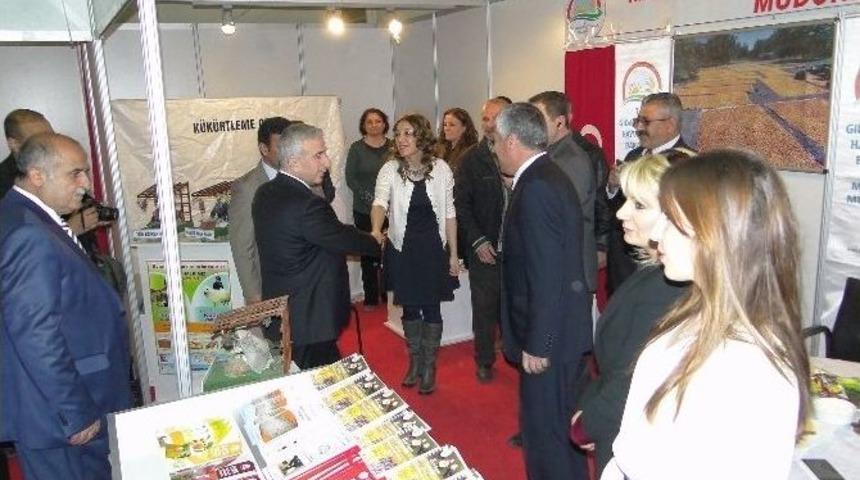 Tarım Ve İnsan Konulu Resim Sergisi Açıldı