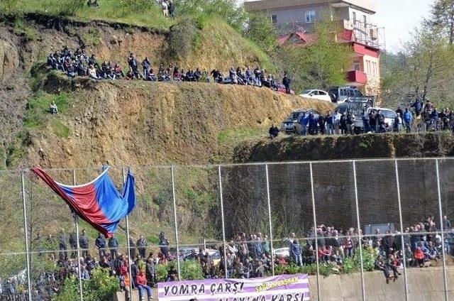 Yomraspor İle Görelespor Maçına Yoğun İlgi