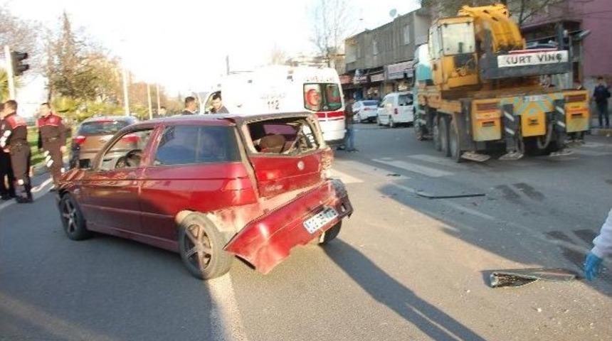 Adıyaman&rsquo;da 3 Ara&ccedil; Birbirine Girdi