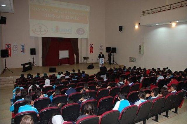 “osmanlı Türkçesi Tanıtımı Ve Değerler Eğitimi” Konulu Seminer