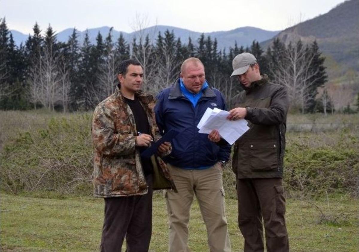 Bafra&rsquo;da Av K&ouml;pekleri Yarıştı