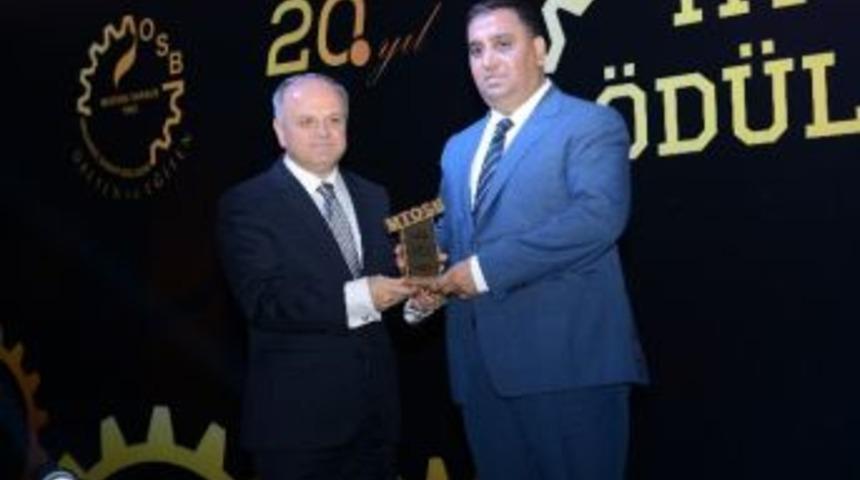 Başkan Can&rsquo;a "emek" &Ouml;d&uuml;l&uuml;