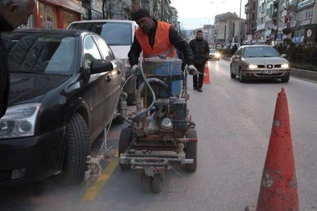 Boz&uuml;y&uuml;k, &Uuml;cretli Otopark Uygulaması İ&ccedil;in Hazır 1