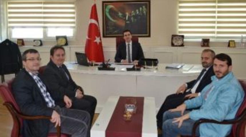 M&uuml;siad Zonguldak&rsquo;tan Kozlu Kaymakamına Ziyaret