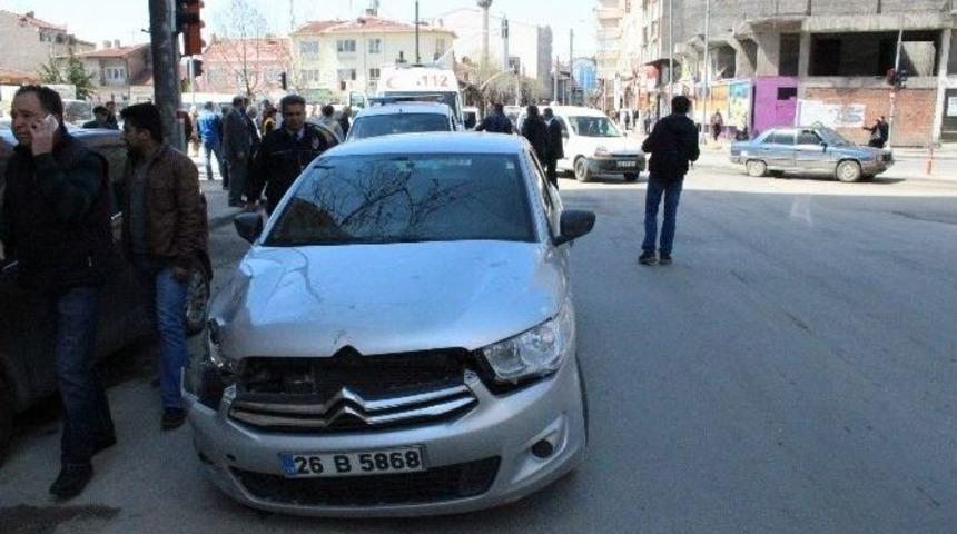 Eskişehir&rsquo;de Ambulans Kazası
