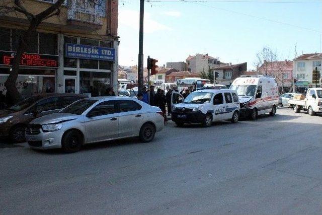 Eskişehir&rsquo;de Ambulans Kazası 2