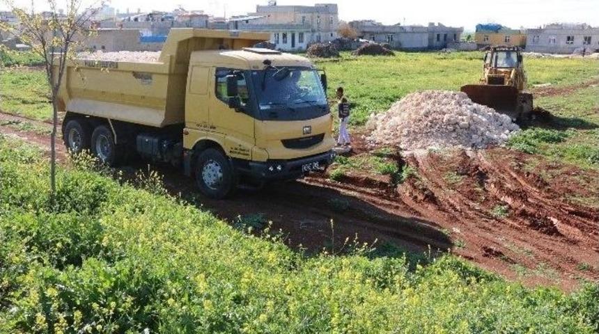 Akpınar Mahallesi&rsquo;nde Stabilize Yol Yapım &Ccedil;alışması Başlatıldı