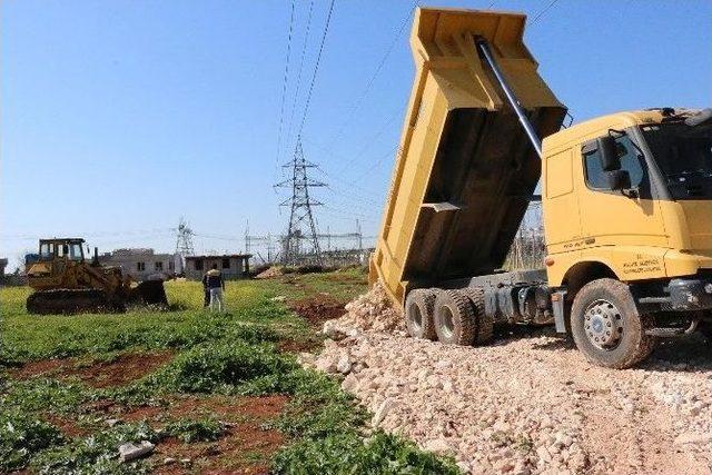 Akpınar Mahallesi&rsquo;nde Stabilize Yol Yapım &Ccedil;alışması Başlatıldı 3