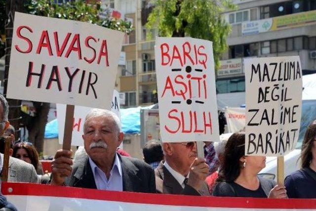 Mersin'de Emek Ve Demokrasi Platformu'ndan Işid Tepkisi