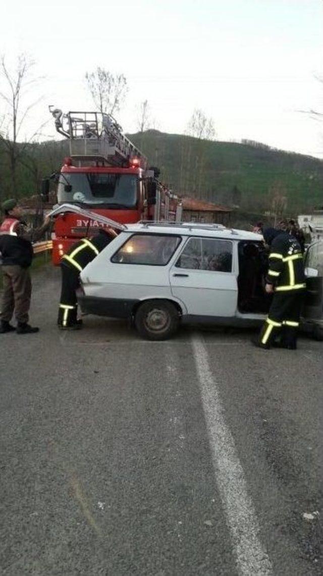 Fatsa’da Trafik Kazası: 1’i Ağır 5 Yaralı