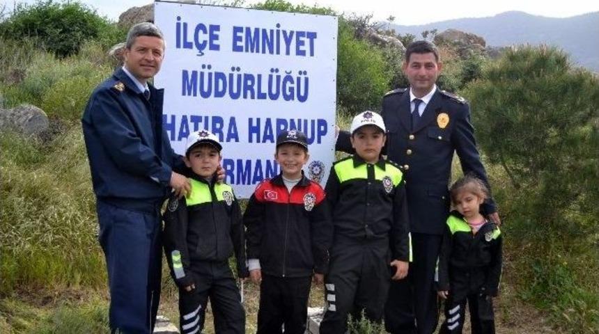 Dat&ccedil;a Emniyet M&uuml;d&uuml;rl&uuml;ğ&uuml; Hatıra Ormanı Oluşturdu
