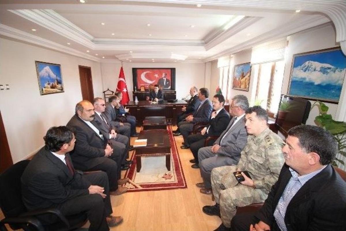 Vali Işın Tutak İl&ccedil;esini Ziyaret Etti