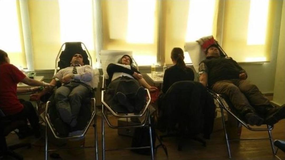 K&uuml;re&rsquo;de Kan Bağışı Kampanyasına Yoğun İlgi